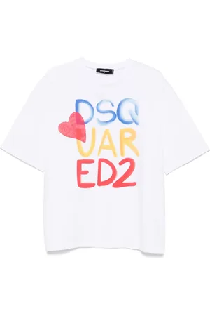 Dsquared2 Playera con logo estampado