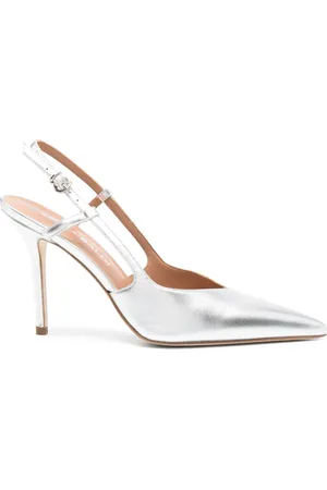 LELLA BALDI Zapatillas metalizadas con tacón de 100mm