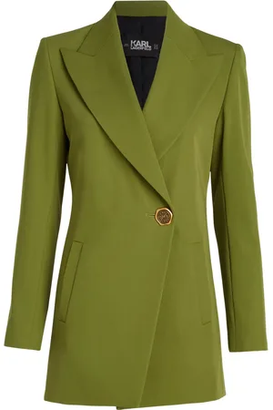 Karl Lagerfeld Blazer de vestir con un botón