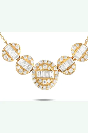 LB Exclusive Collar en oro amarillo de 14kt con diamante
