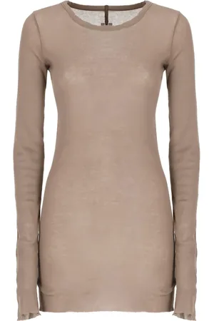 Rick Owens Playera con cuello redondo