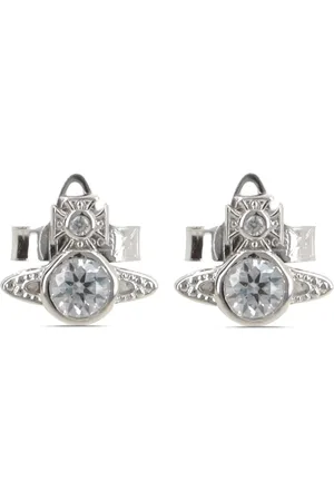 Vivienne Westwood Aretes con placa Orb