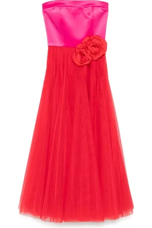 Parlor Vestido de fiesta con aplique floral