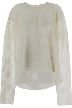 UMA WANG Playera con motivo en jacquard
