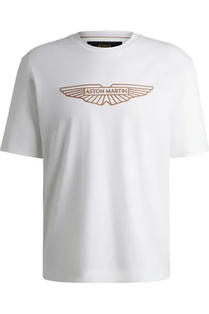HUGO BOSS Playera con logo estampado