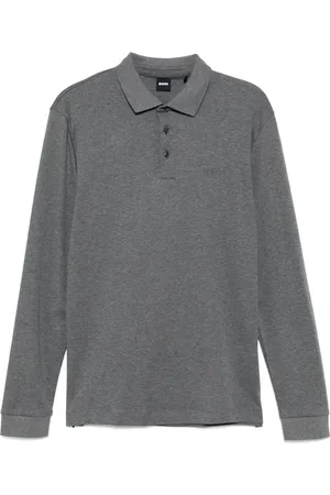 HUGO BOSS Playera tipo polo con logo bordado