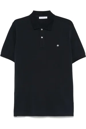 Manuel Ritz Playera tipo polo con logo bordado