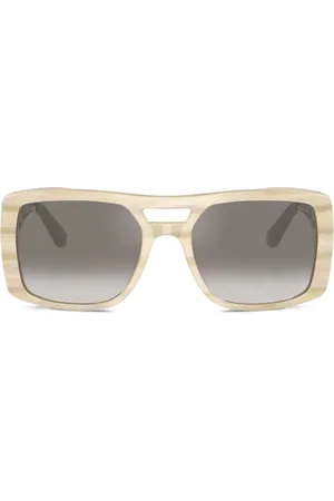 Brunello Cucinelli Lentes de sol con armazón cuadrada