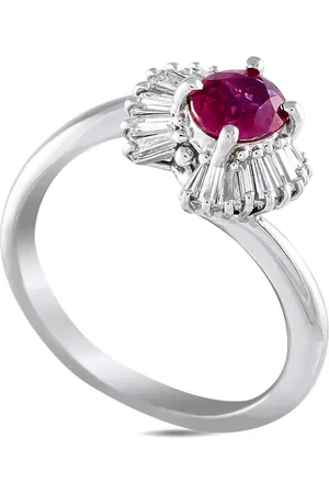 LB Exclusive Anillo en platino con diamante