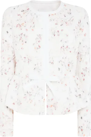 Giambattista Valli Chamarra con estampado floral