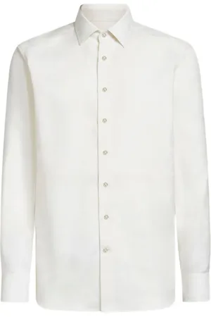 Etro Camisa con motivo de cachemira en jacquard