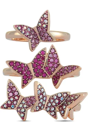 Swarovski Set de anillos Lilia (set de 3 piezas)