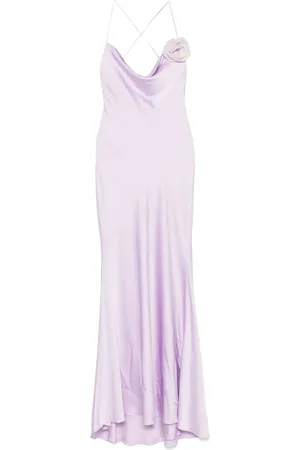 Parlor Vestido largo con aplique floral