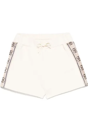 Guess Shorts de mezclilla con logo y detalles