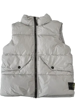 Stone Island Chaleco con distintivo Compass