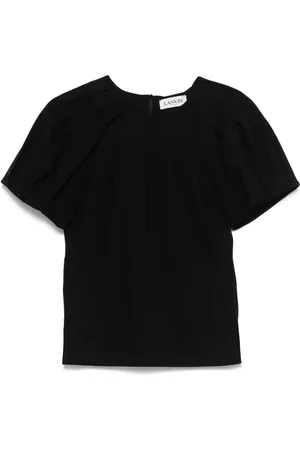 Lanvin Playera plisada