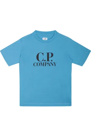 C.P. Company Playera con logo estampado