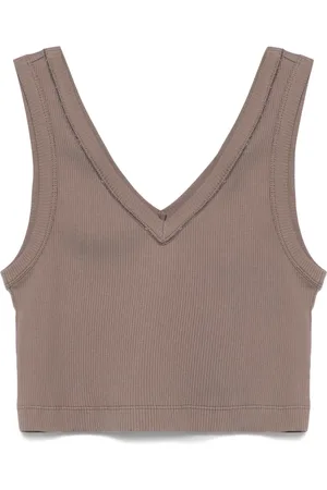 Brunello Cucinelli Top con detalle de cadena Monili