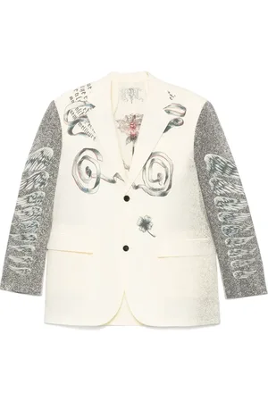 Jean Paul Gaultier Blazer con múltiples tatuajes
