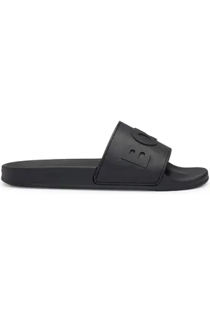 HUGO BOSS Flip flops con logo en relieve