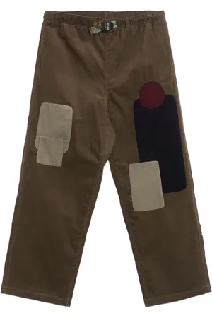 Brain Dead Pantalones con detalle de parche