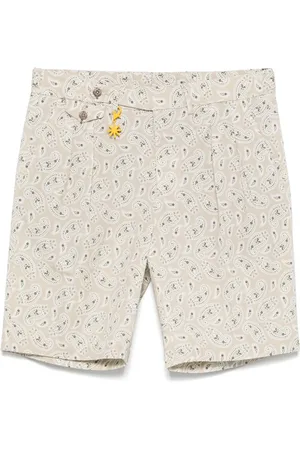 Manuel Ritz Logo-appliqué shorts