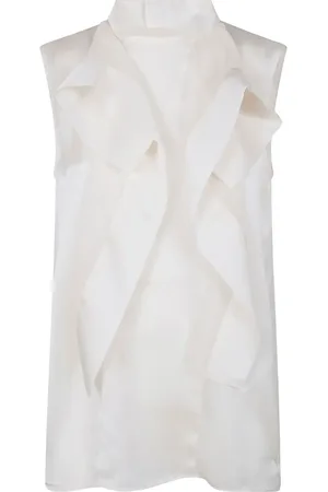 SACAI Camiseta con detalle de volantes