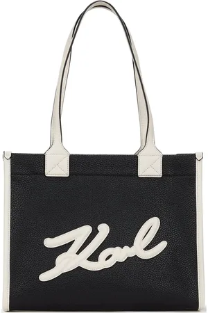 Karl Lagerfeld Tote texturizada