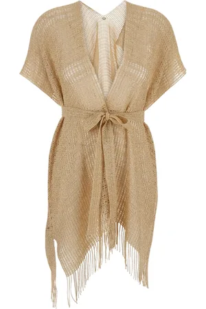 Twin-Set Vestido con flecos