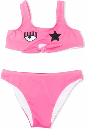 Chiara Ferragni Bikini con estampado de ojo y estrella
