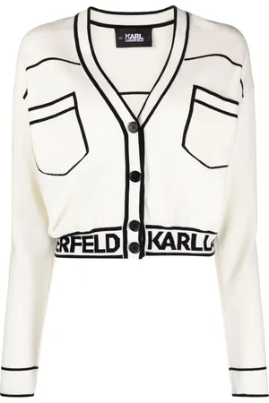 Karl Lagerfeld Cárdigan con cuello en V