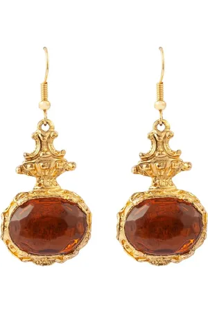 Susan Caplan Aretes Topaz French 1980