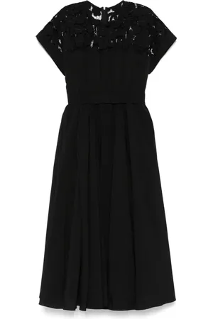 NISSA Vestido midi con detalle de encaje