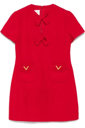 VALENTINO GARAVANI Vestido corto en crepé