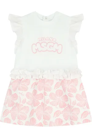 Msgm Vestido con estampado floral