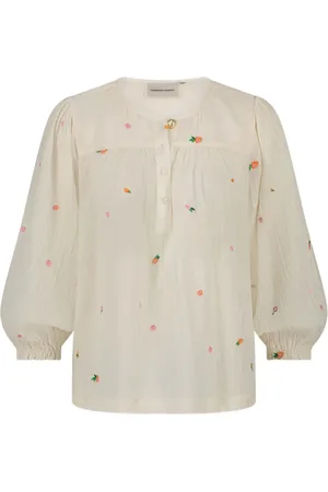 Fabienne Chapot Blusa con diseño bordado