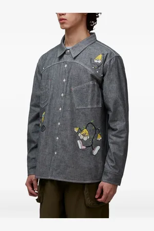 Brain Dead Camisa con bordado
