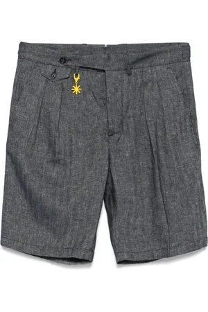 Manuel Ritz Shorts con aplique del logo
