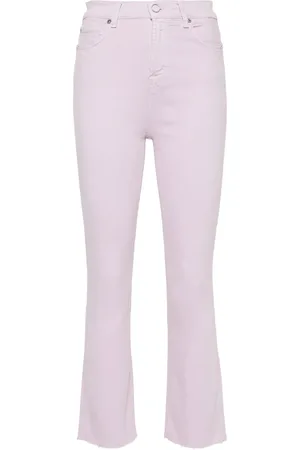 7 for all Mankind Jeans bootcut con tiro alto