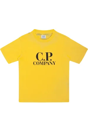 C.P. Company Playera con logo estampado