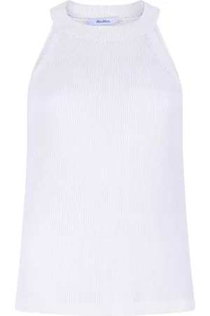 Max Mara Top tejido de canalé