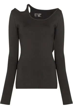 Low Classic Playera con detalle de abertura