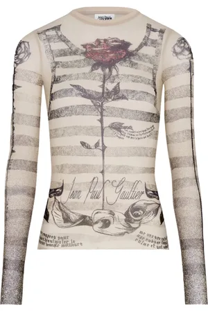 Jean Paul Gaultier Playera estampada