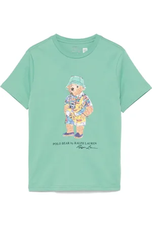 Ralph Lauren Playera con motivo Polo Bear