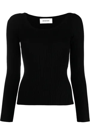 Sportmax Suéter tejido de canalé