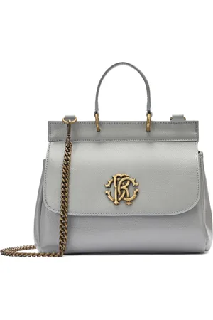 Roberto Cavalli Tote con placa Monogram RC