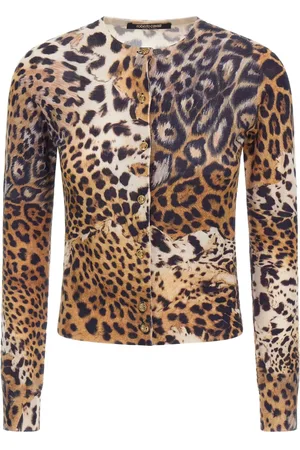 Roberto Cavalli Cárdigan con estampado de malaquita
