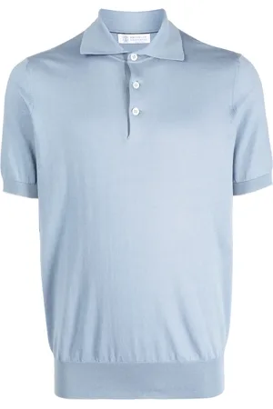 Brunello Cucinelli Playera tipo polo manga corta