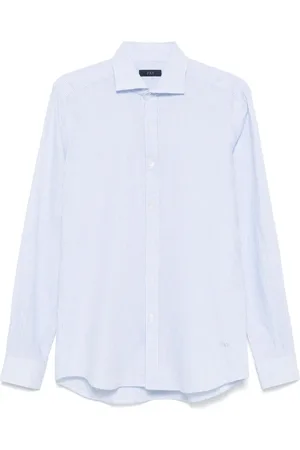 FAY Camisa con rayas estampadas