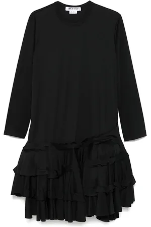 Comme des Garçons Vestido midi con volantes